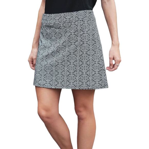 RipSkirt Dresses & Skirts - RipSkirt Hawaii Wrap Skirt Womens Small Black Pearl Batik Beach Coverup Travel